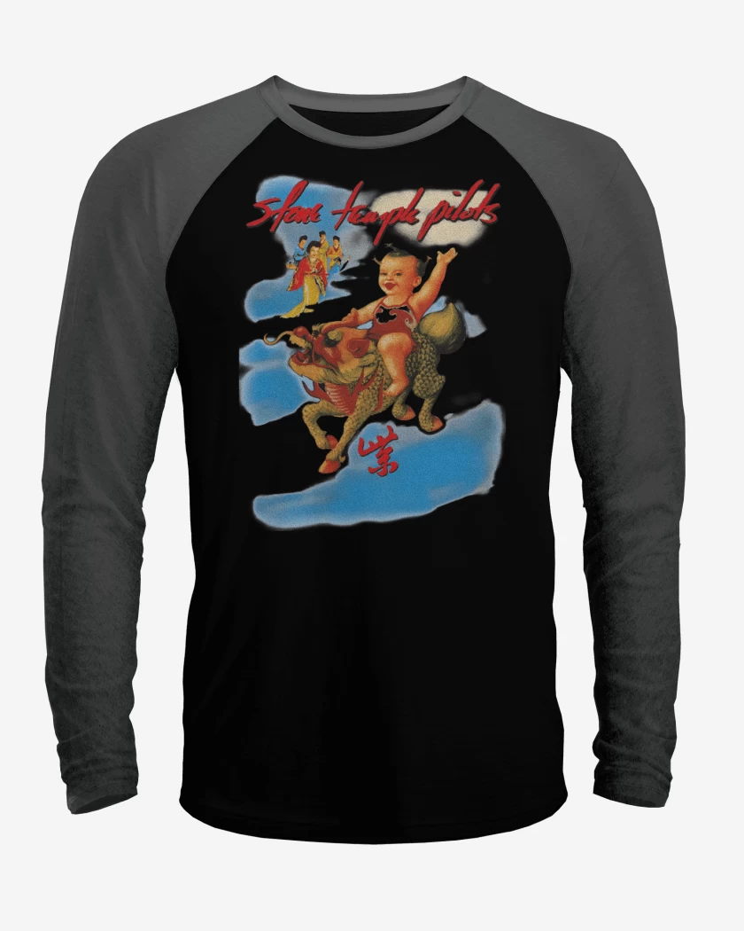 Polera Raglan Stone Temple Pilots Purple