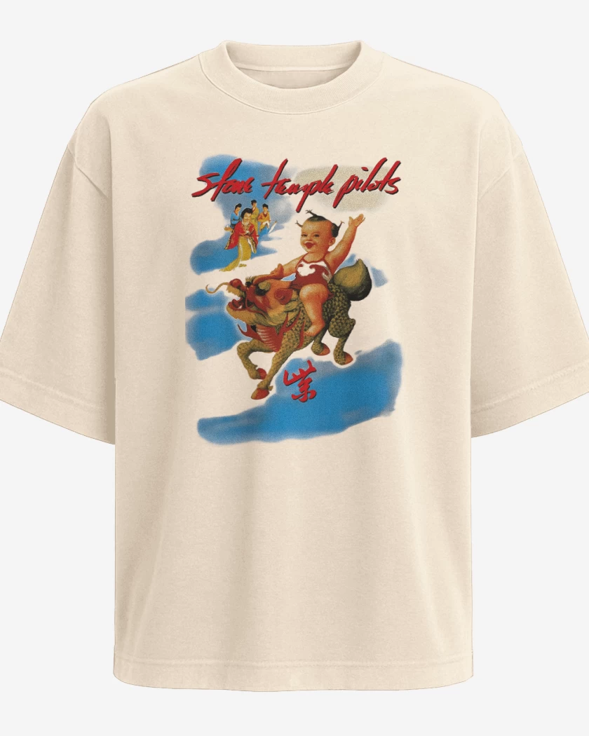 Polera Oversize Stone Temple Pilots Purple