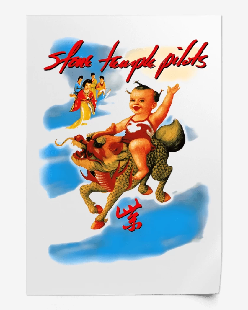 Print Stone Temple Pilots Purple