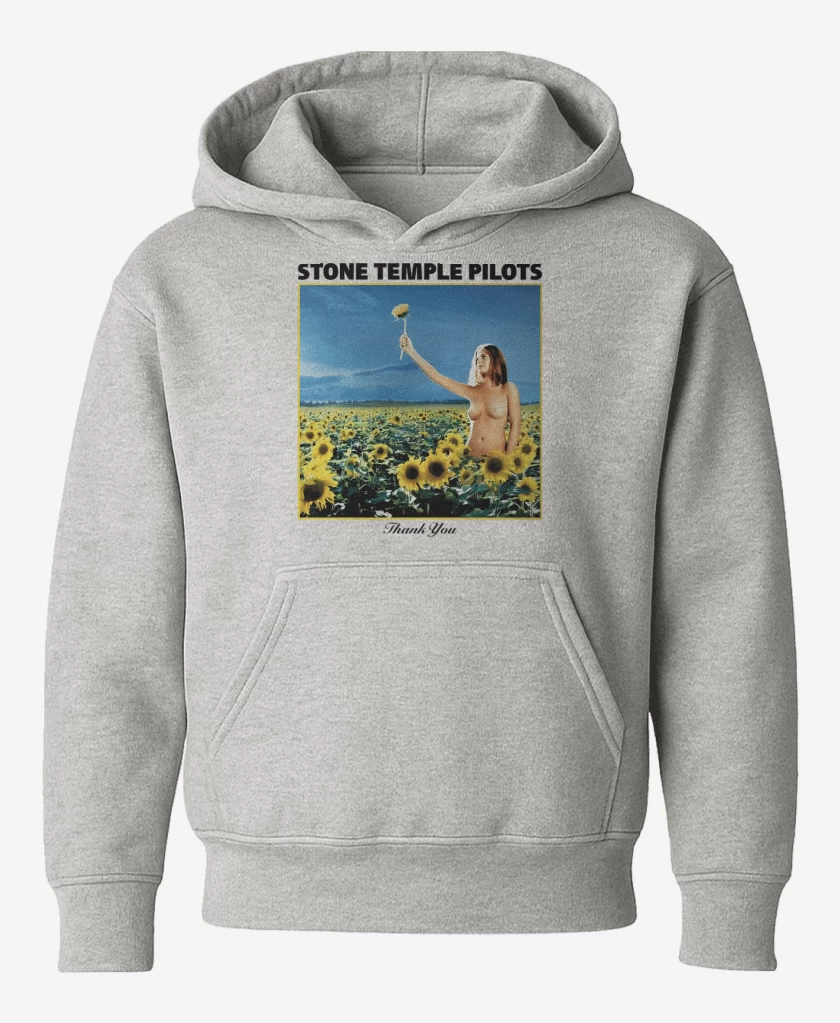 Poleron de niño Gris Melange de Stone Temple Pilots Thank You