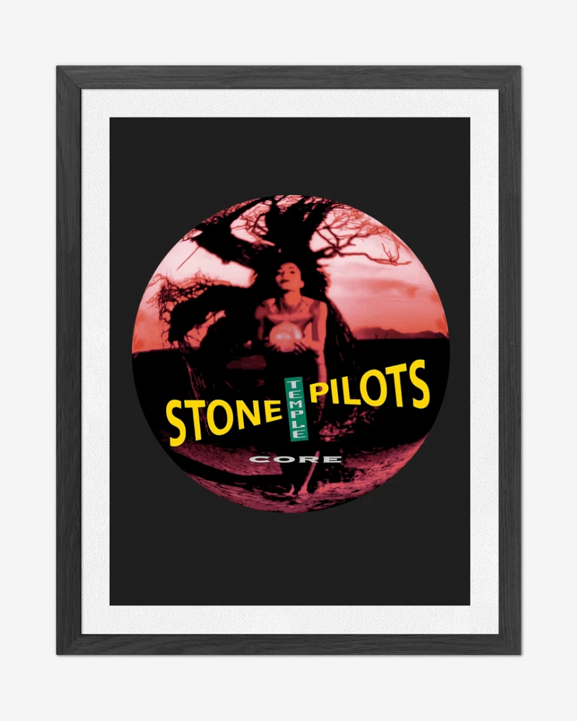 Cuadro decorativo Negro de Stone Temple Pilots Core