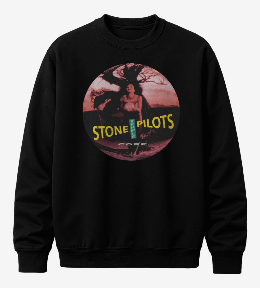 Poleron polo Negro de Stone Temple Pilots Core