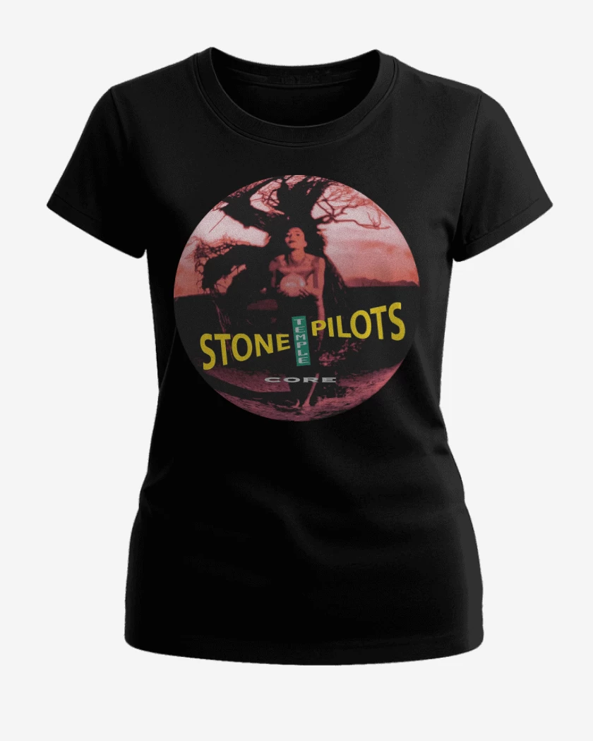 Polera de Mujer Negro de Stone Temple Pilots Core