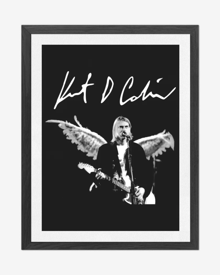 Cuadro decorativo Kurt Cobain