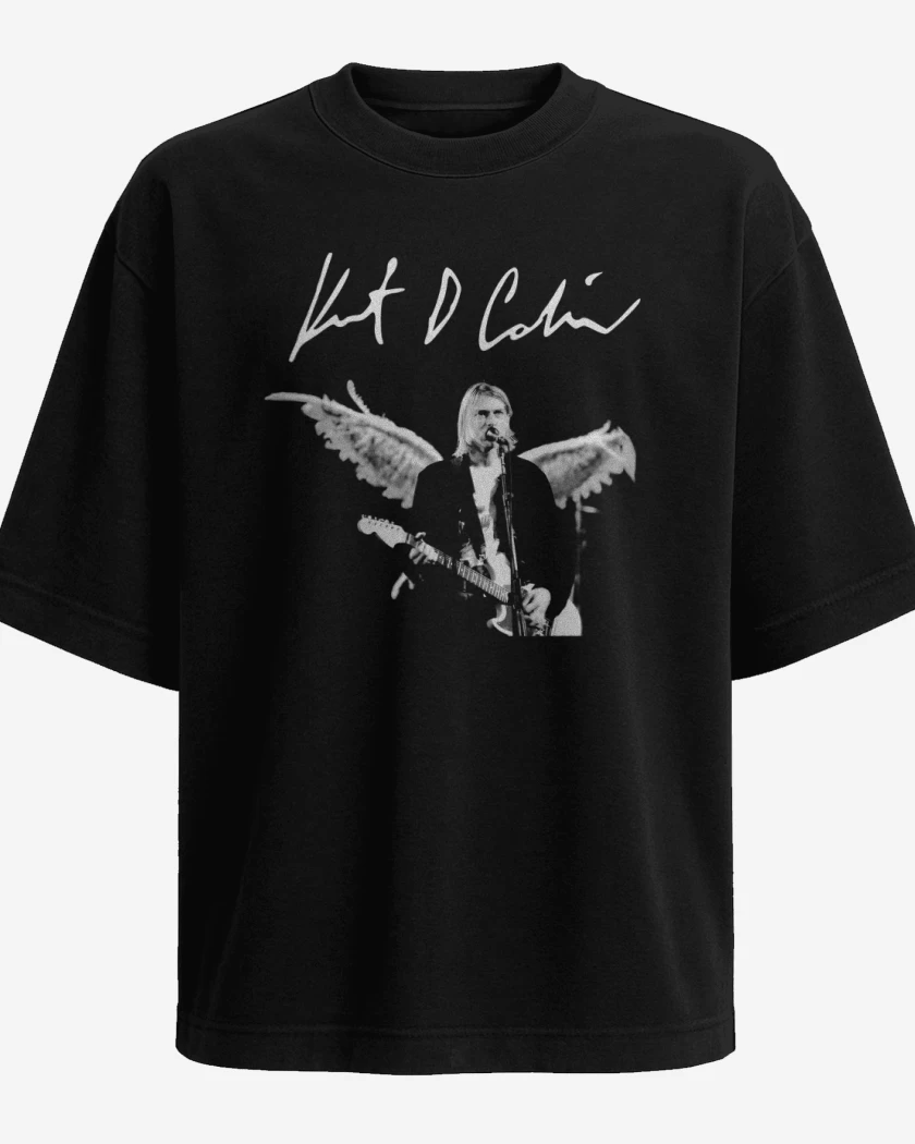 Polera Oversize Kurt Cobain