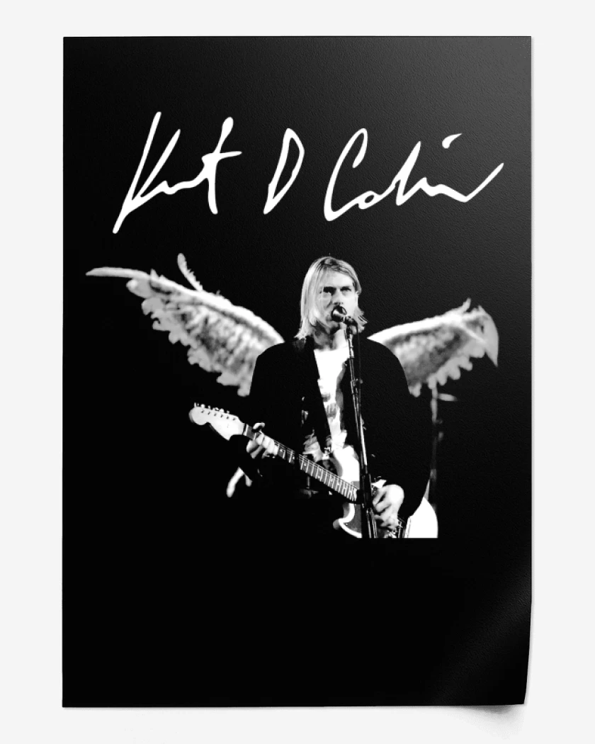 Print Kurt Cobain