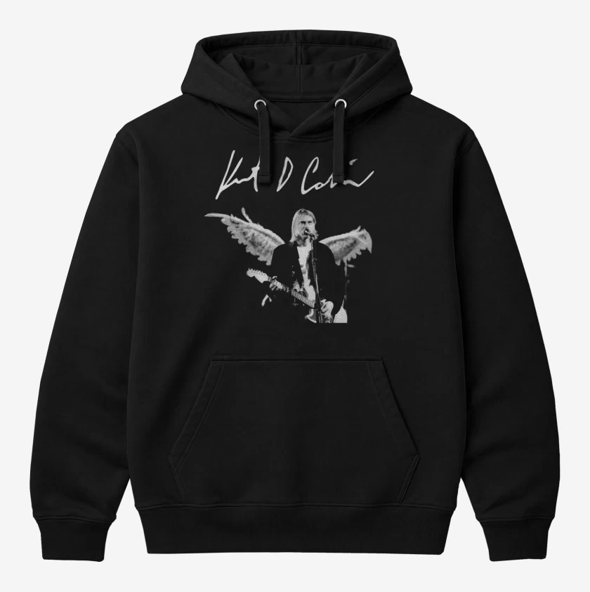Polerón Canguro Kurt Cobain
