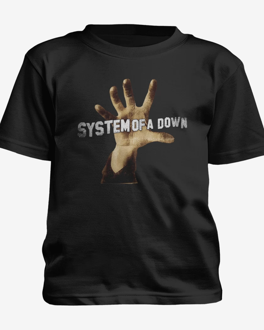 Polera de niño Negro de System of a down