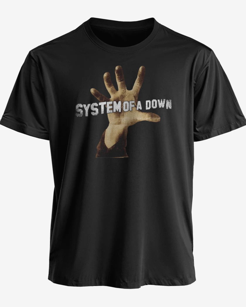 Polera premium Negro de System of a down