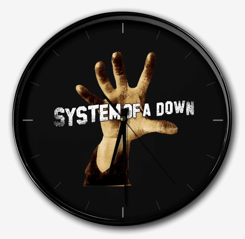 Reloj Negro de System of a down