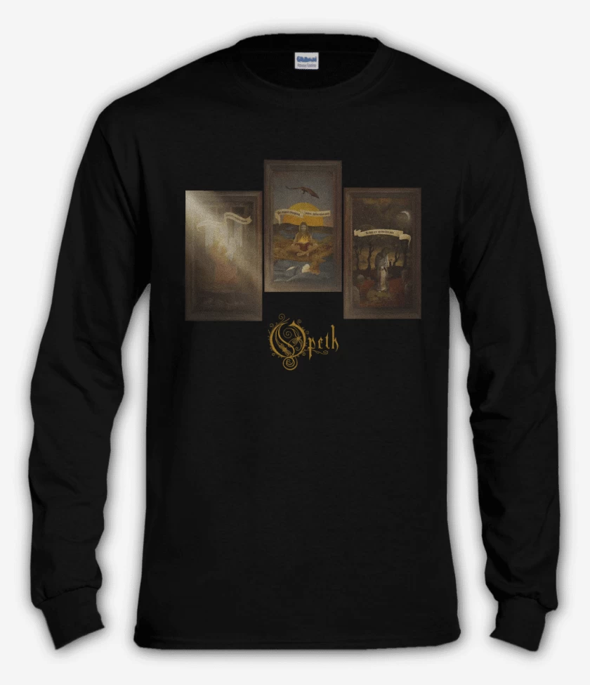 Polera manga larga Negro de Pale communion