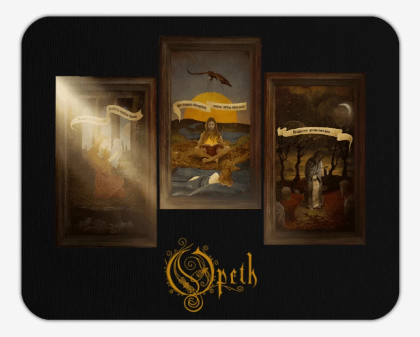 Mousepad Negro de Pale communion