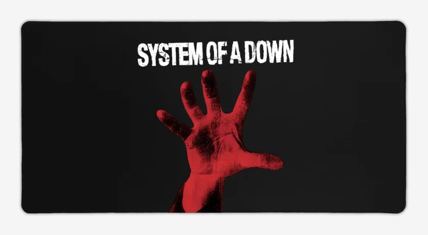 Mouse pad Gamer Negro de System of a Down 2