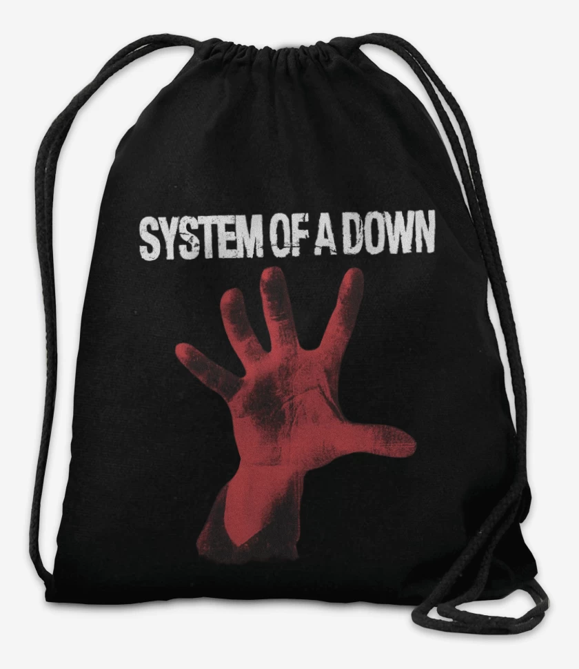 Mochila Negro de System of a Down 2
