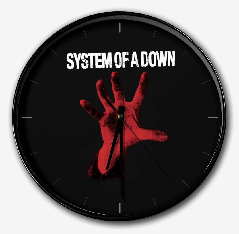 Reloj Negro de System of a Down 2
