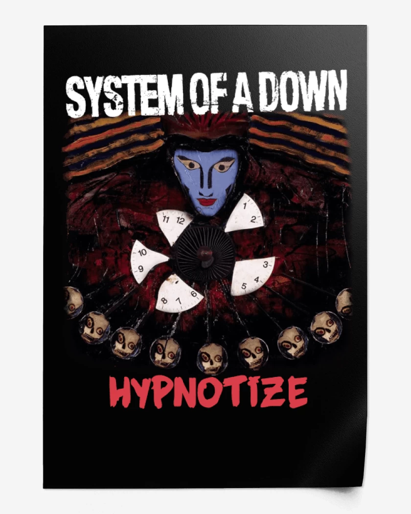 Print System of a Down Hypnotize