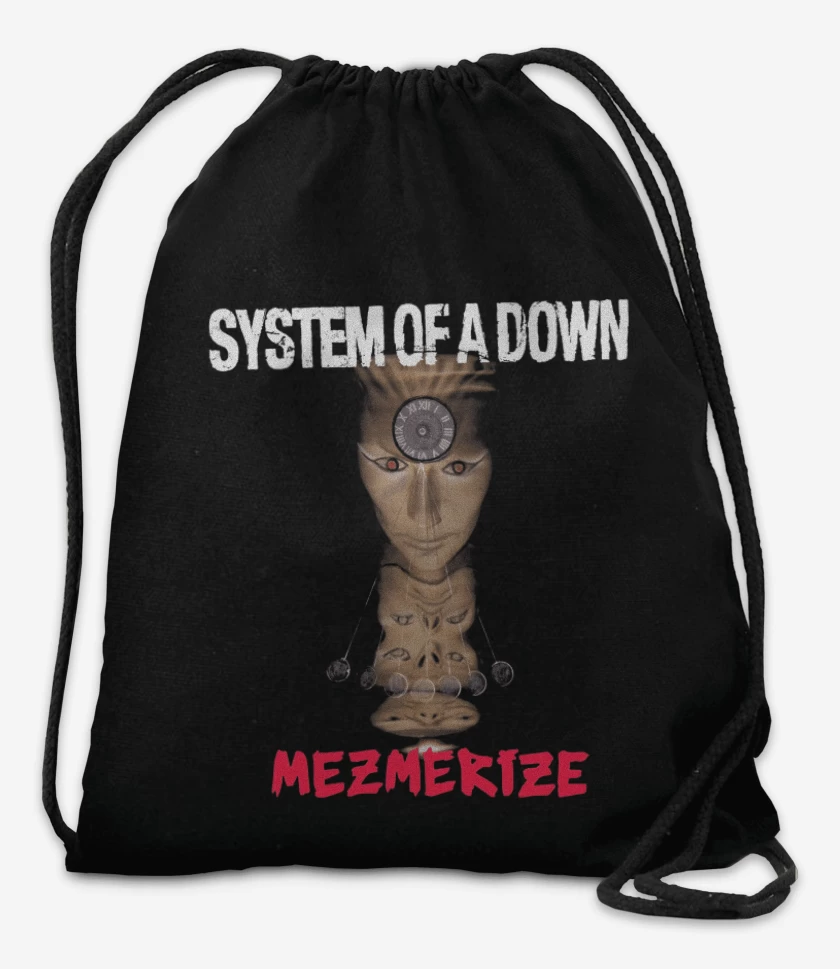 Mochila Negro de System of a Down Mesmerize