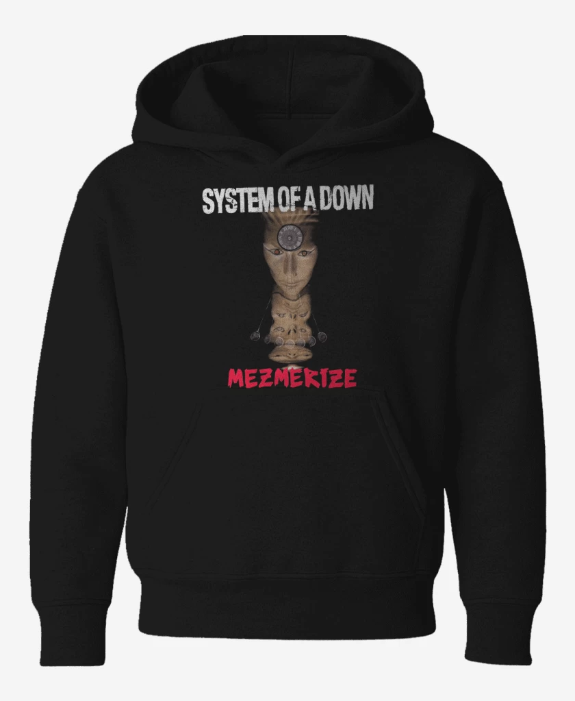 Poleron de niño Negro de System of a Down Mesmerize