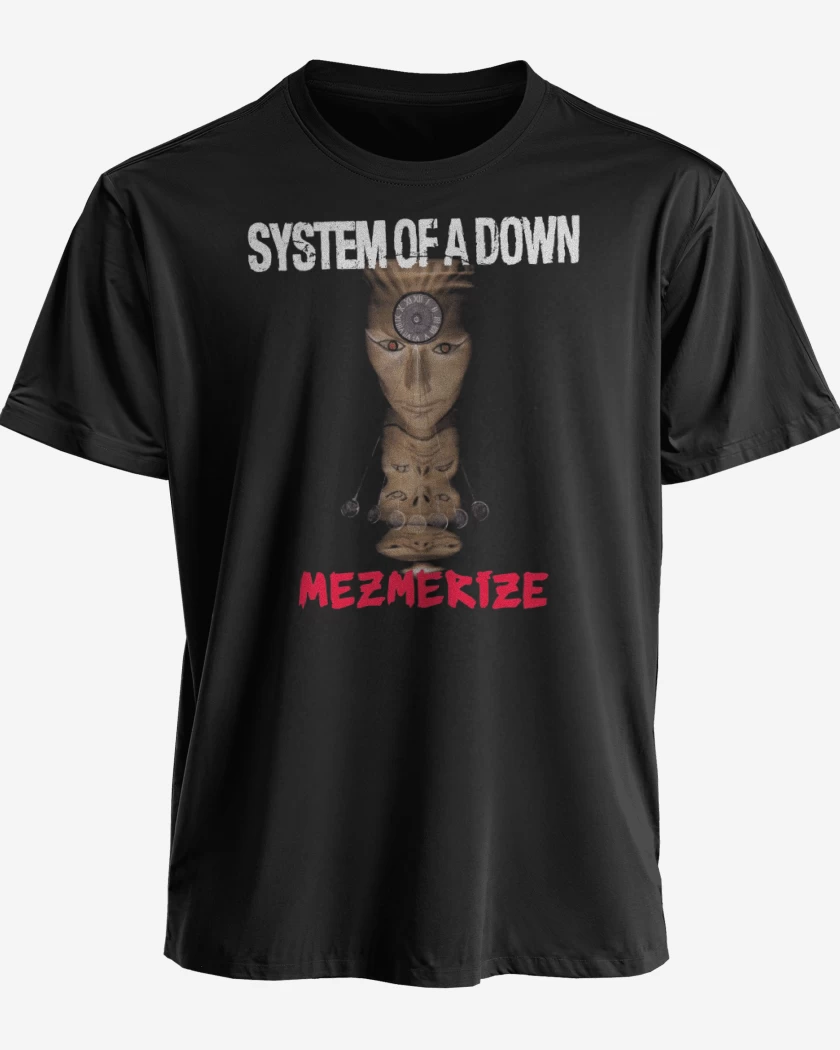 Polera premium Negro de System of a Down Mesmerize