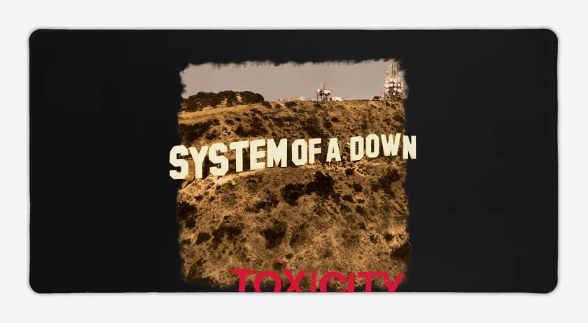 Mouse pad Gamer System of a Down Toxicity
