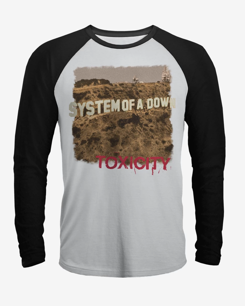 Polera Raglan System of a Down Toxicity