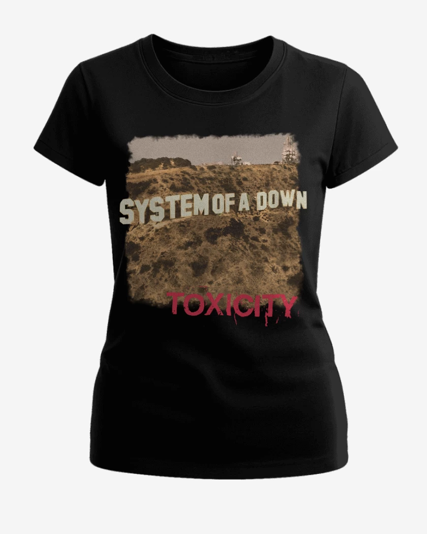 Polera de Mujer System of a Down Toxicity