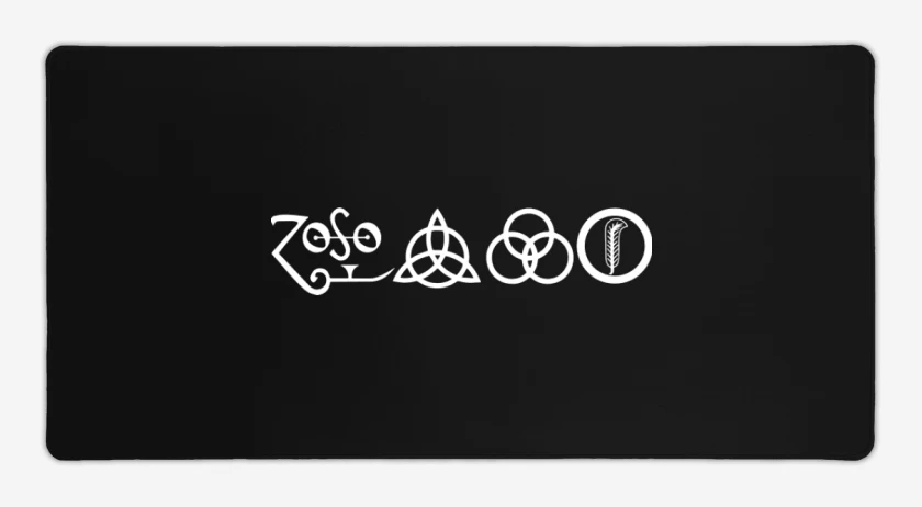 Mouse pad Gamer Led zeppelin