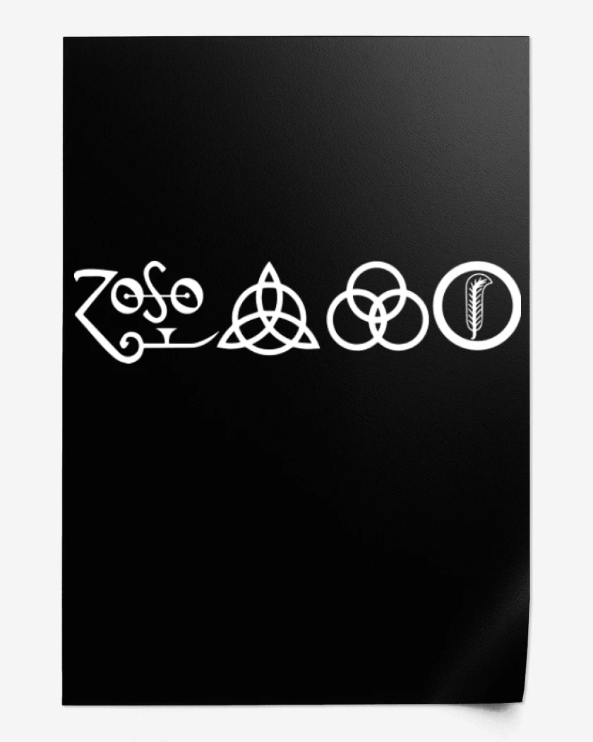 Print Led zeppelin