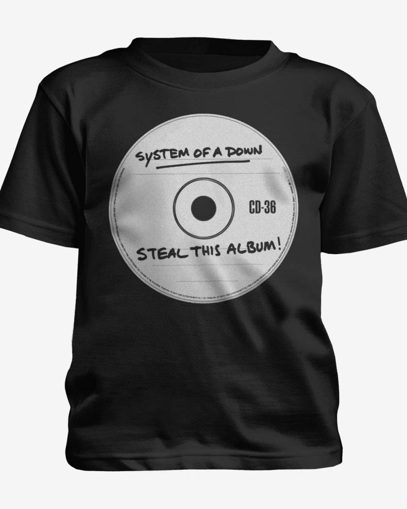 Polera de niño System of a Down Steal