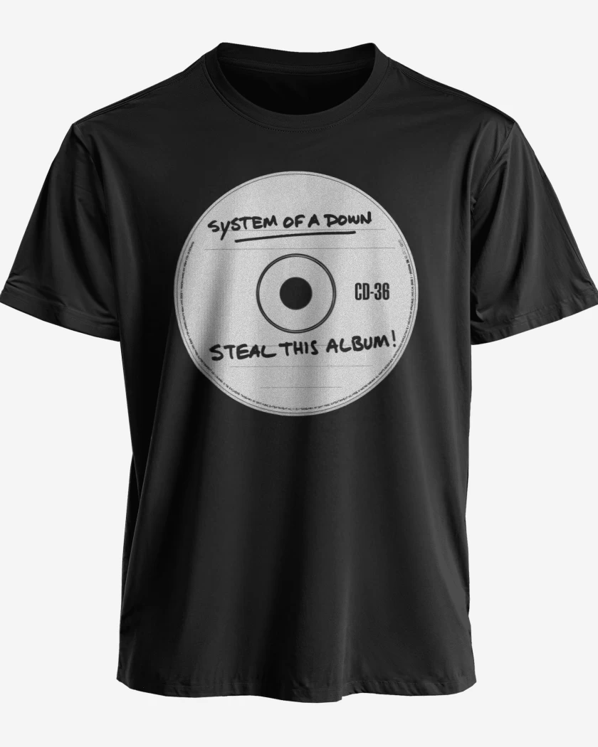 Polera System of a Down Steal