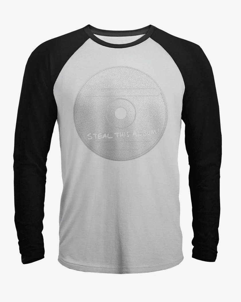 Polera Raglan System of a Down Steal