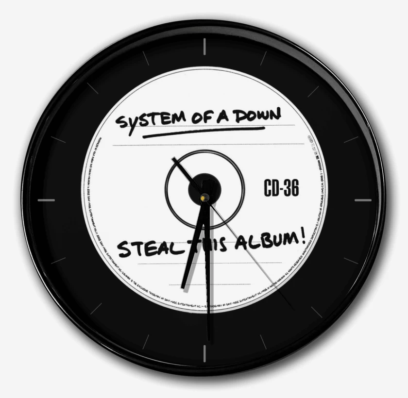 Reloj System of a Down Steal