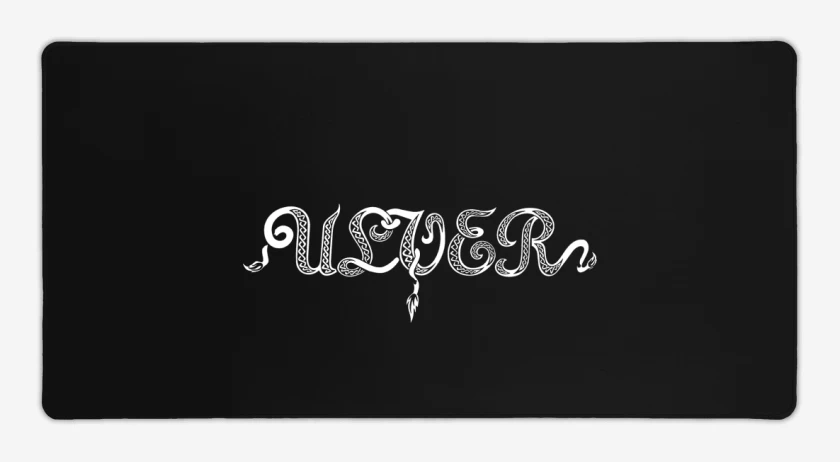 Mouse pad Gamer Ulver Logo Black Metal