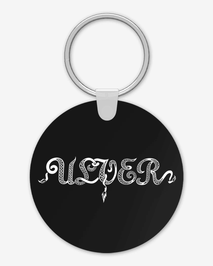 Llavero Ulver Logo Black Metal