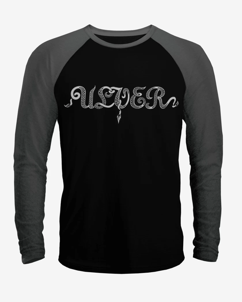 Polera Raglan Ulver Logo Black Metal
