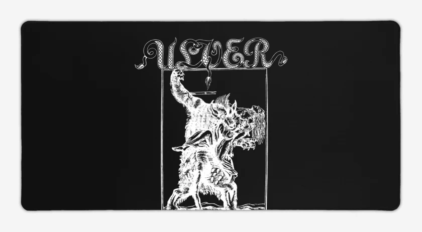 Mouse pad Gamer Negro de Ulver Vargnatt v2