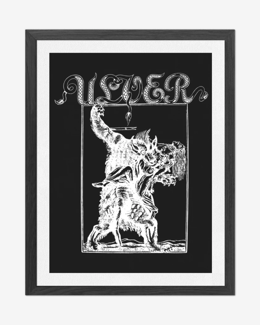 Cuadro decorativo Negro de Ulver Vargnatt v2