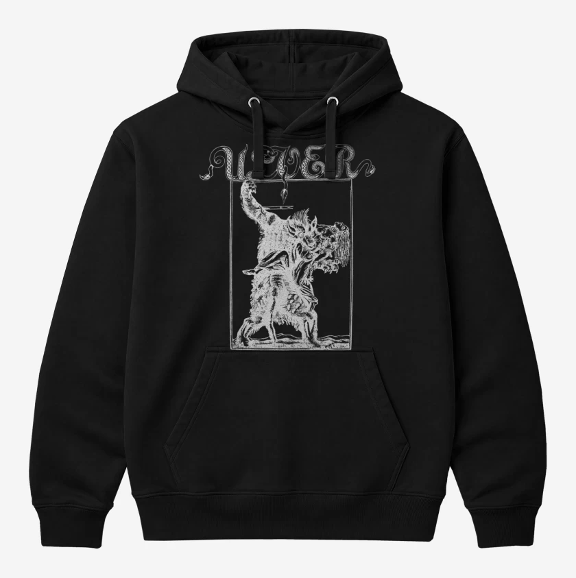 Polerón Canguro Negro de Ulver Vargnatt v2