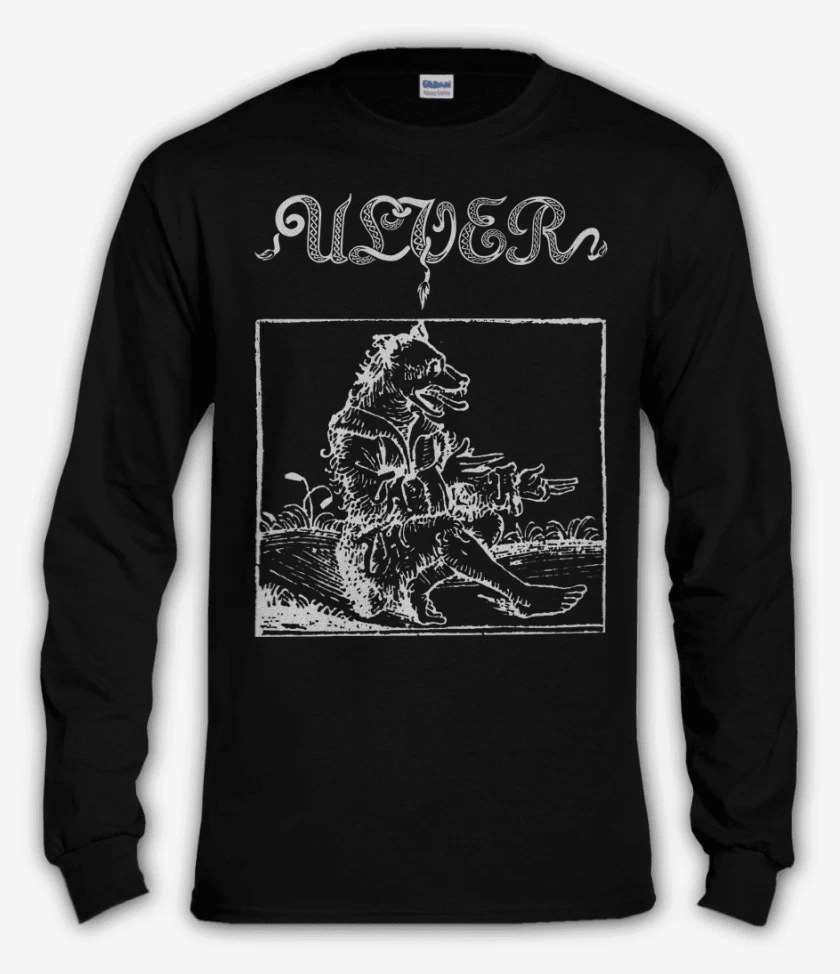Polera manga larga Negro de Ulver Rehearsals