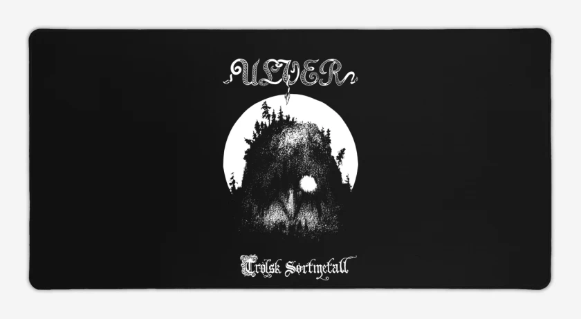 Mouse pad Gamer Ulver Trolsk Sortmetall