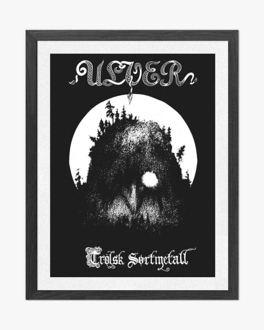 Cuadro decorativo Ulver Trolsk Sortmetall