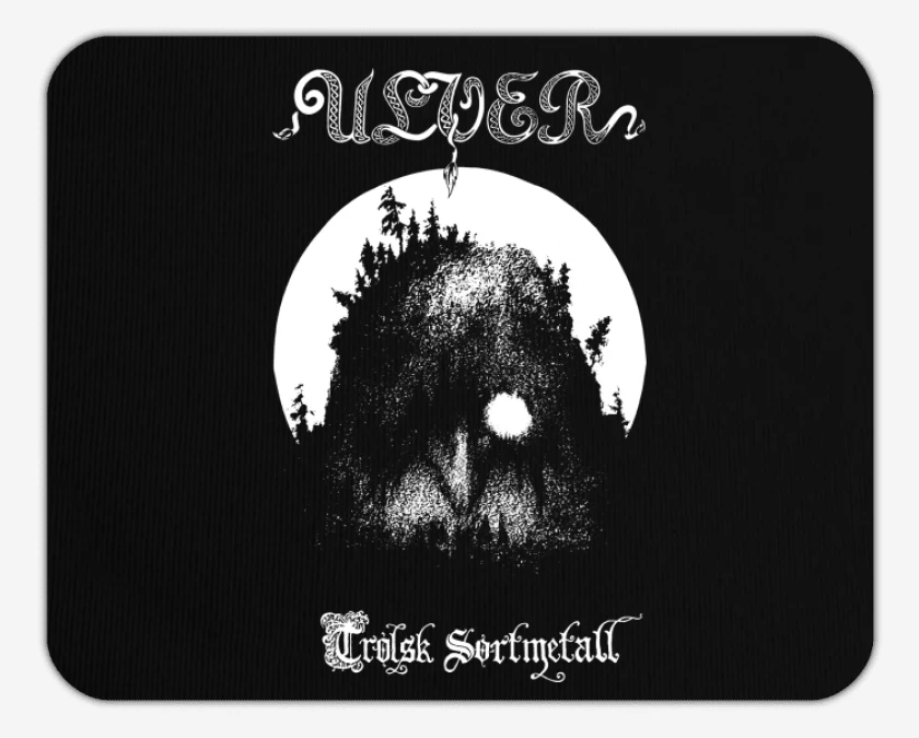 Mousepad Ulver Trolsk Sortmetall