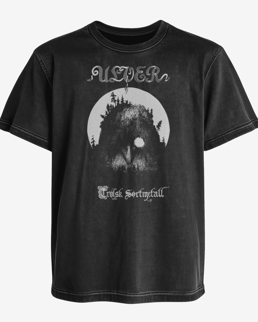 Polera desgastada Ulver Trolsk Sortmetall