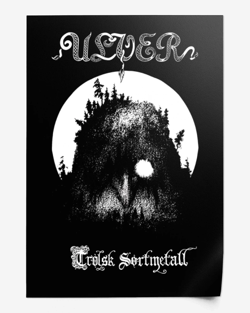 Print Ulver Trolsk Sortmetall