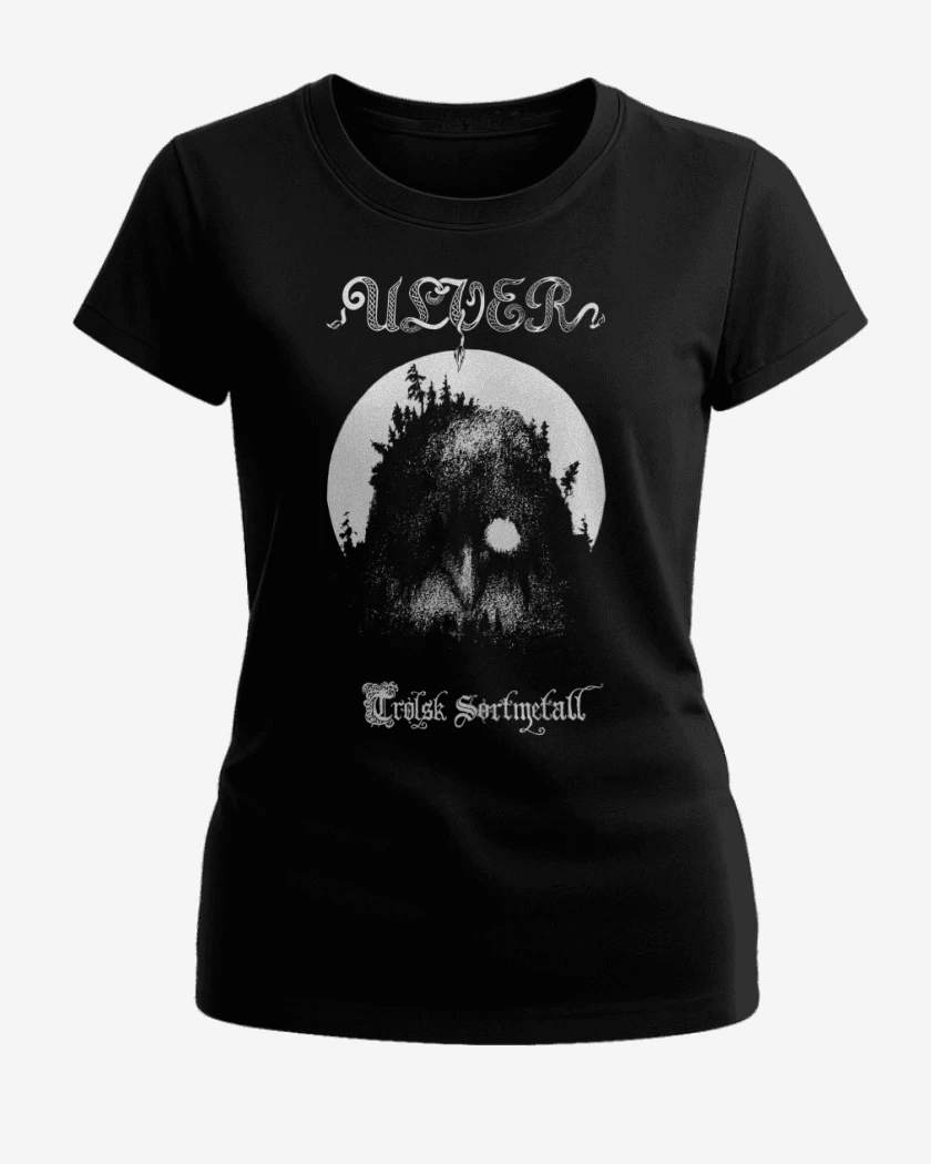 Polera de Mujer Negro de Ulver Trolsk Sortmetall