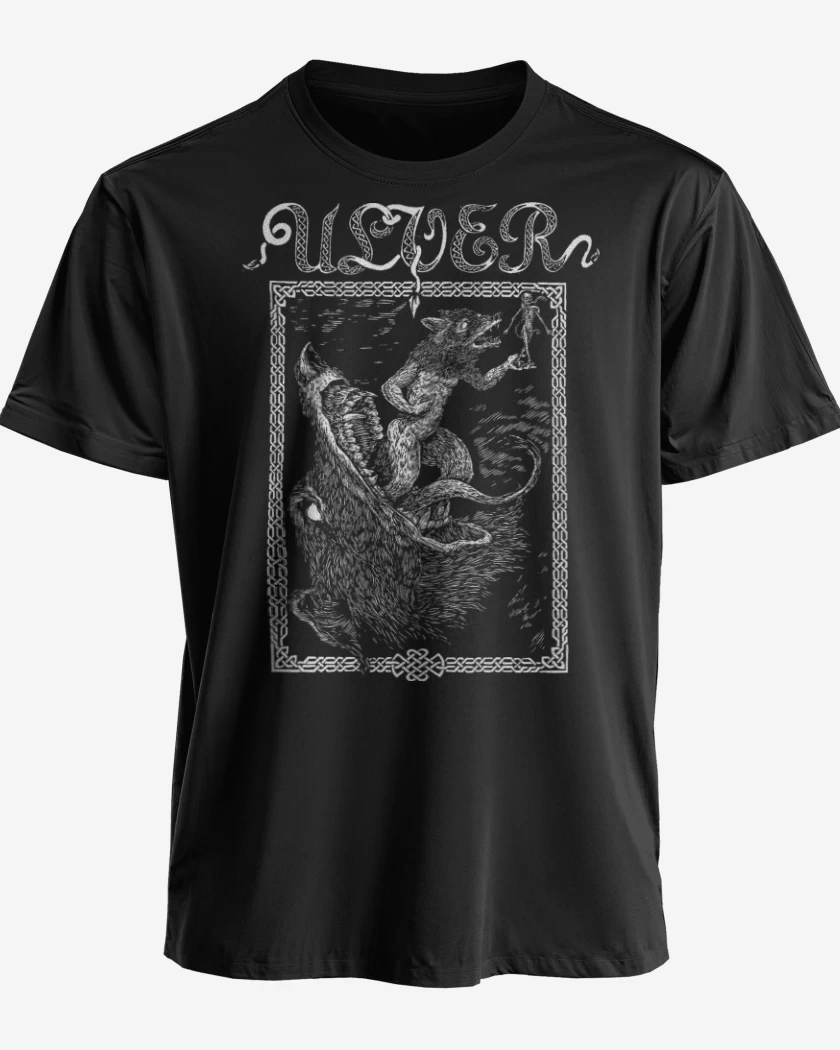 Polera premium Negro de Ulver Fortifem