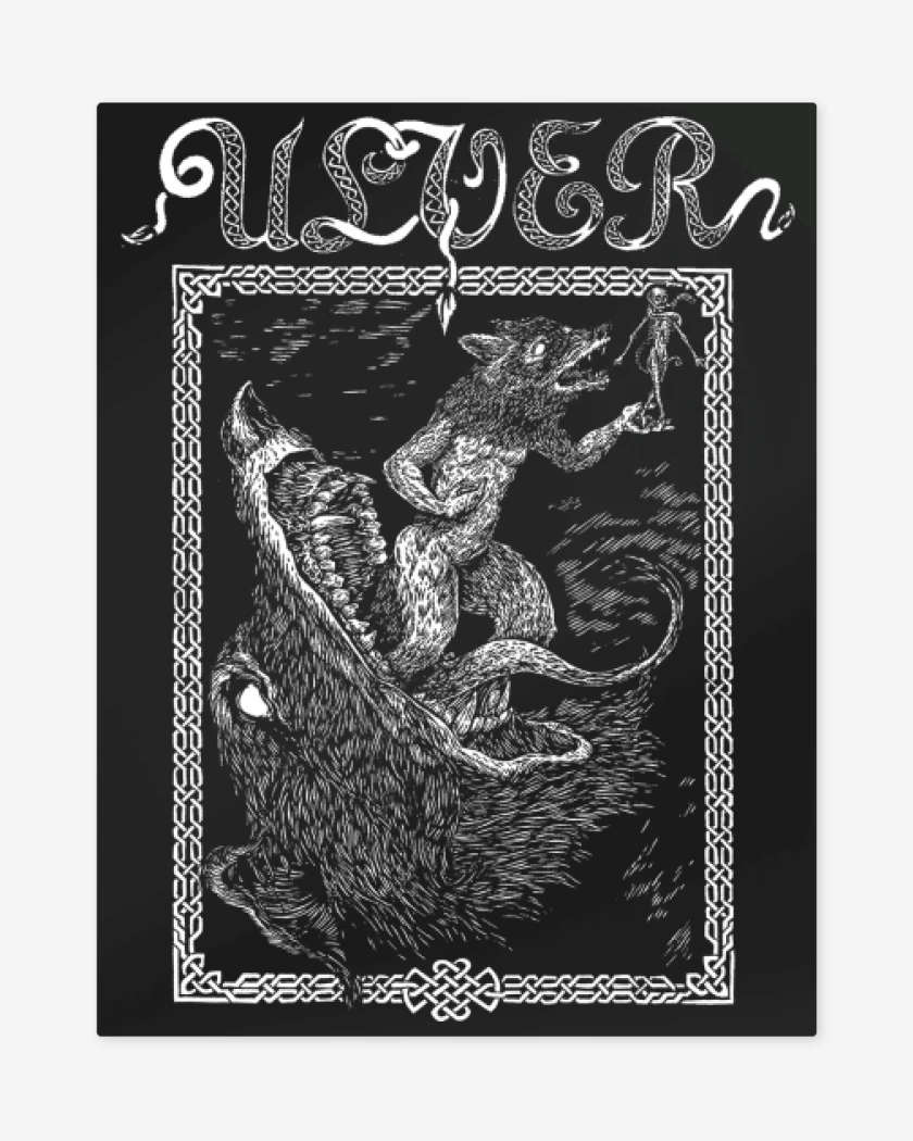 Print metalico Negro de Ulver Fortifem