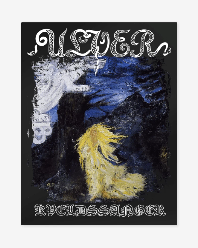Print metalico Negro de Ulver Kveldssanger