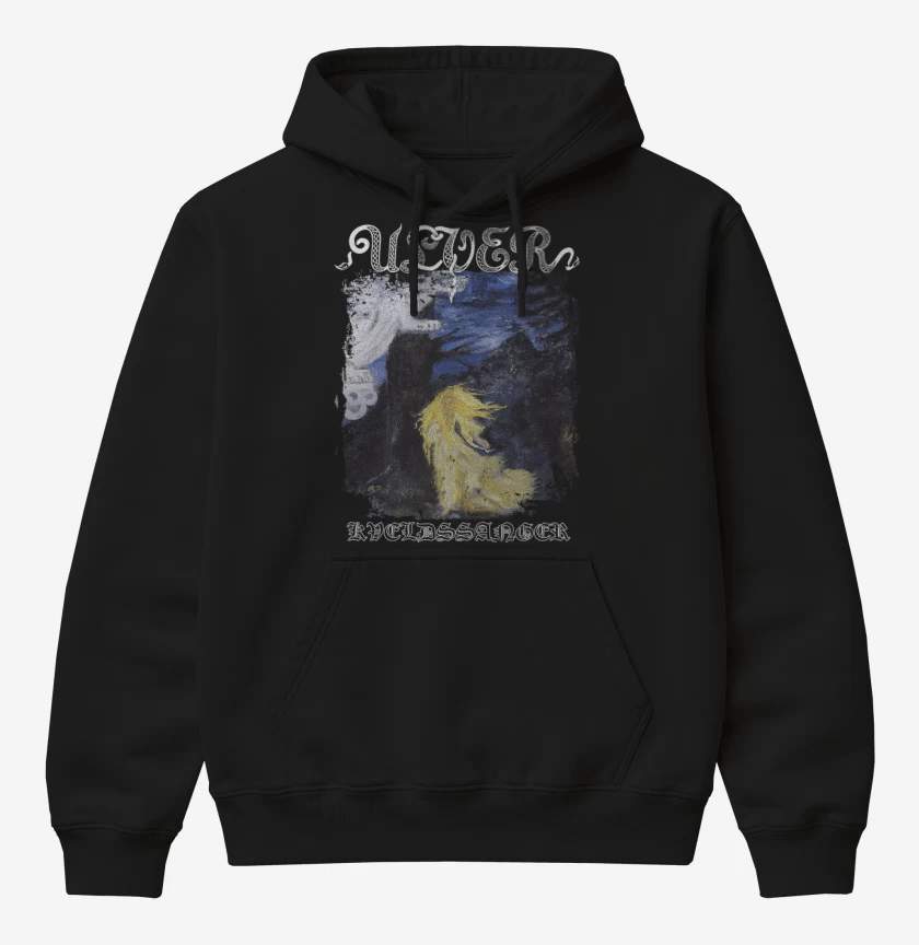 Poleron Canguro básico Negro de Ulver Kveldssanger