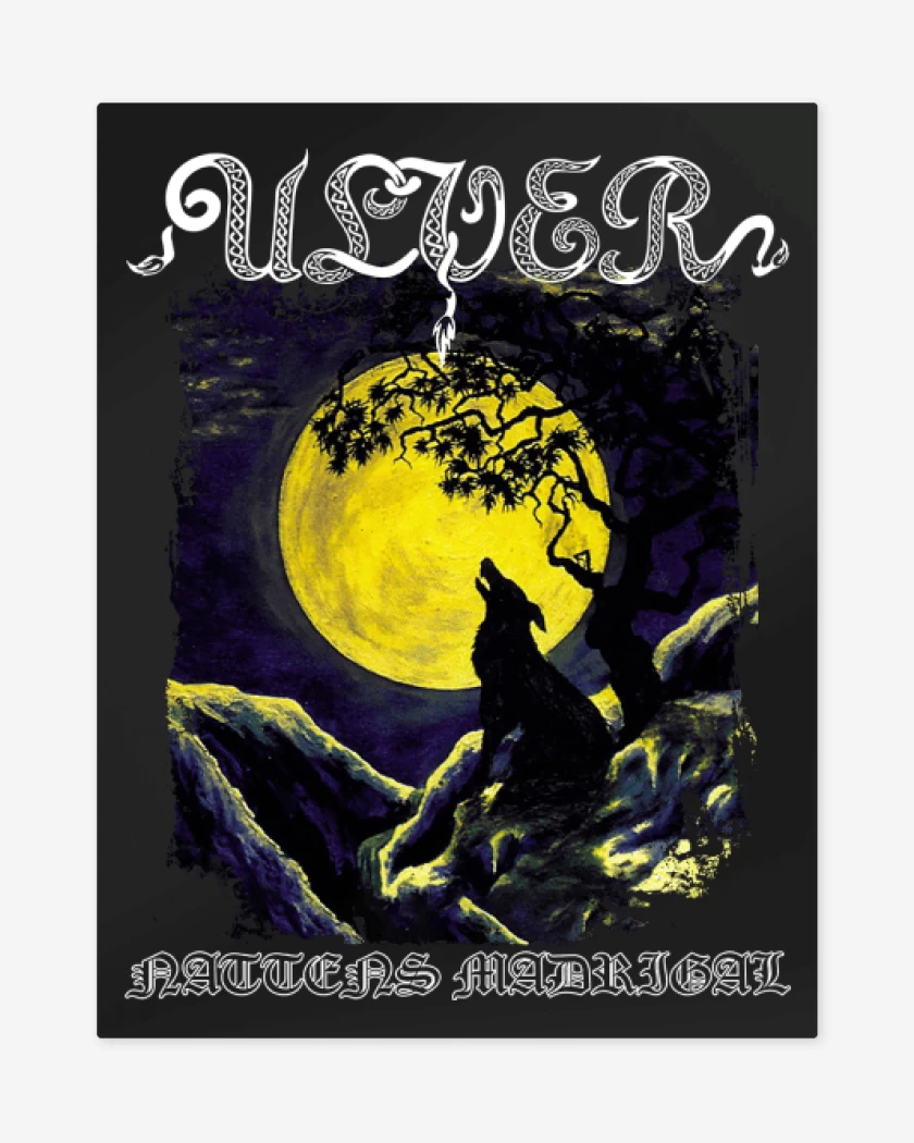 Print metalico Ulver Nattens Madrigal